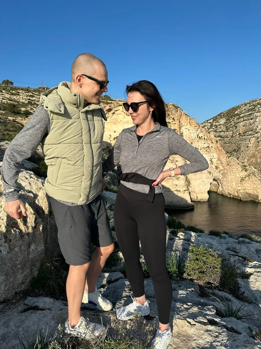 Martin and Marina, Astrea's co-founders.